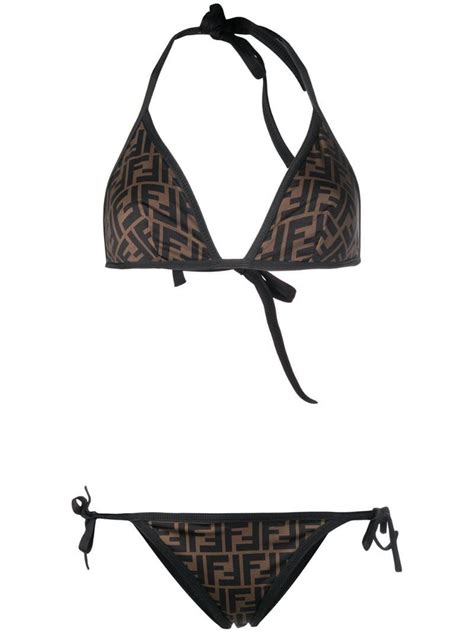 fendi badelatschen weiß|Fendi bathing suits.